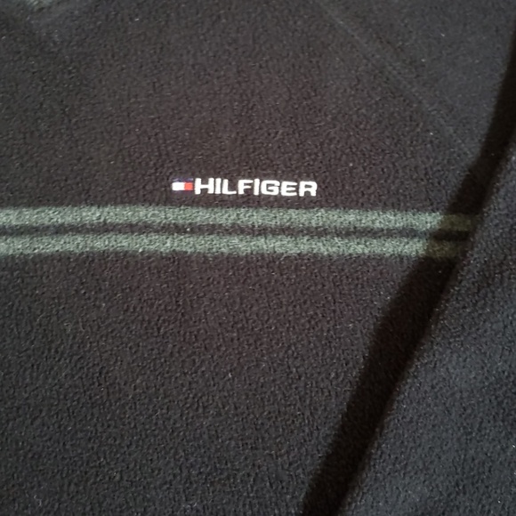 VTG Tommy Hilfiger Cold Stop V-Neck Pullover Sz. L - Picture 2 of 6